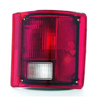 1991 gmc suburban rear passenger side replacement tail light lens and housing arswlgm2807102