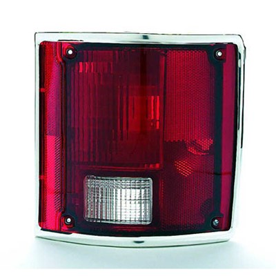 1990 gmc jimmy rear passenger side replacement tail light lens and housing arswlgm2807901