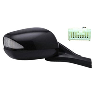 2014 honda insight passenger side power door mirror with heated glass with turn signal arswmho1321252