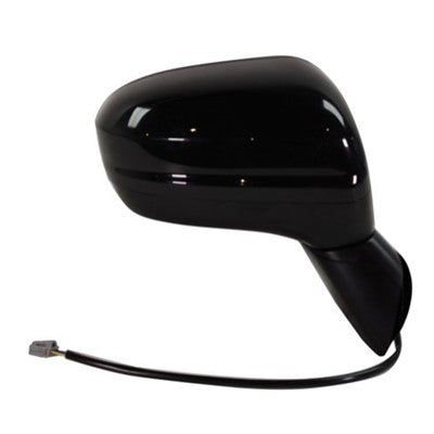 2014 honda civic passenger side power door mirror without heated glass arswmho1321300