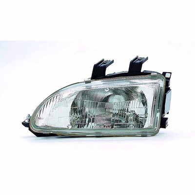 1993 honda civic front driver side replacement headlight assembly arswlho2502103