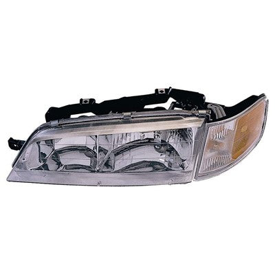 1994 honda accord front driver side replacement headlight combination assembly arswlho2502106c
