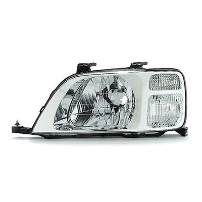 2000 honda cr v front driver side replacement headlight lens and housing arswlho2502112v