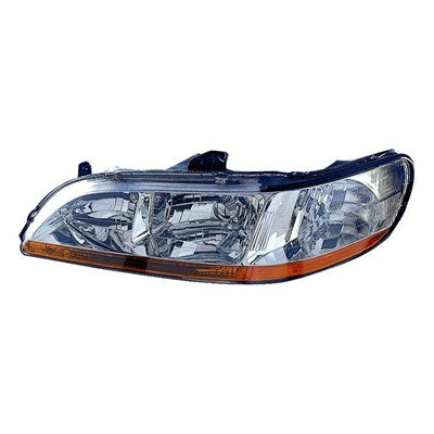 2002 honda accord front driver side replacement headlight assembly arswlho2502117c