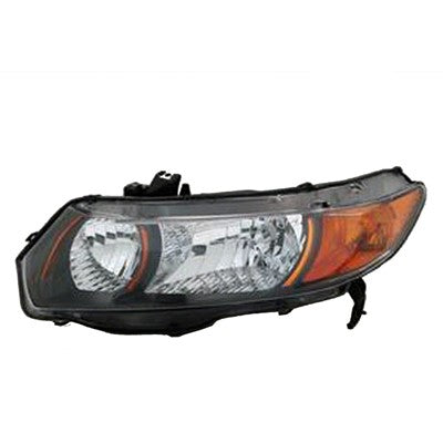 2007 honda civic front driver side replacement headlight assembly arswlho2502133v