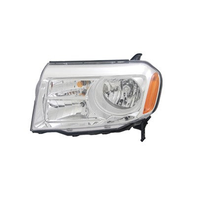 2014 honda pilot front driver side replacement halogen headlight assembly arswlho2502147