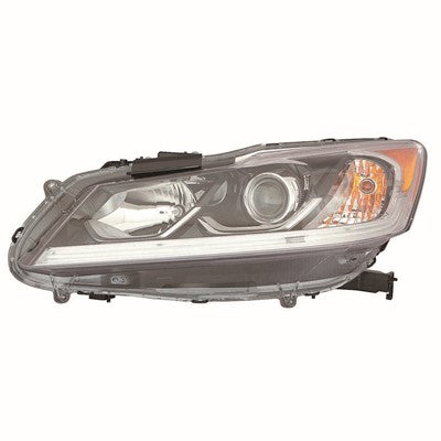 2016 honda accord front driver side replacement led headlight assembly arswlho2502168v