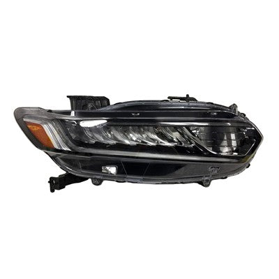 2019 honda accord front passenger side replacement led headlight assembly arswlho2503187