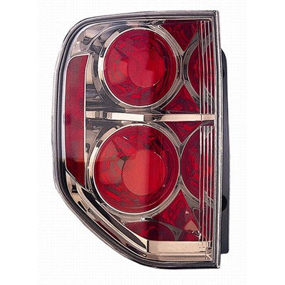 2007 honda pilot rear driver side replacement tail light lens and housing arswlho2800162c