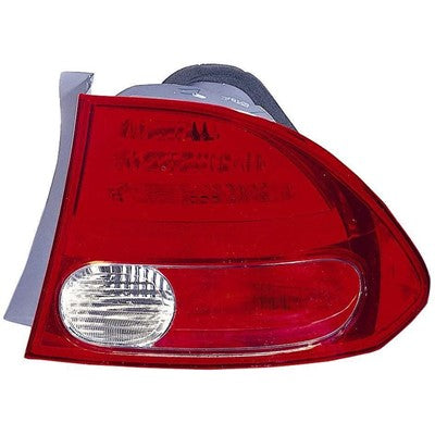 2007 honda civic rear passenger side replacement tail light assembly arswlho2801165c