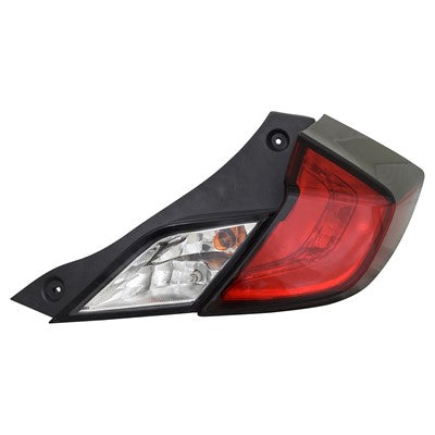 2019 honda civic rear passenger side replacement tail light assembly arswlho2801191c