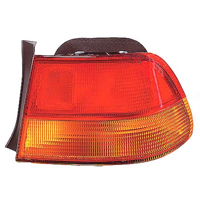 1996 honda civic rear passenger side replacement tail light lens and housing arswlho2819112