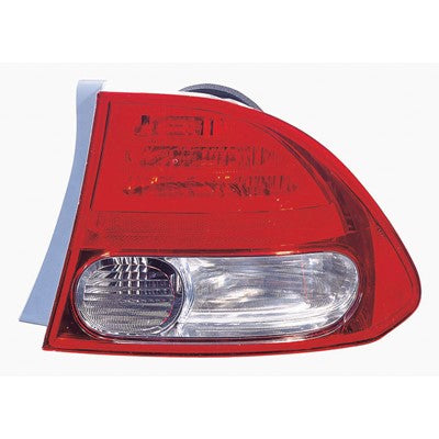 2010 honda civic rear passenger side replacement tail light lens and housing arswlho2819138c