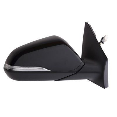 2015 hyundai sonata passenger side power door mirror with heated glass with turn signal arswmhy1321204