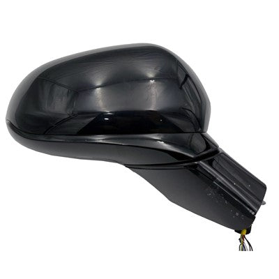 2020 hyundai santa fe passenger side mirror with heated glass without turn signal arswmhy1321263