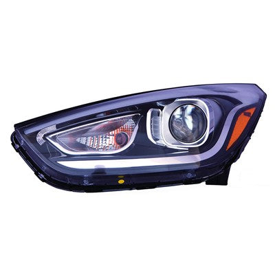 2014 hyundai tucson front driver side replacement halogen headlight assembly arswlhy2502185c