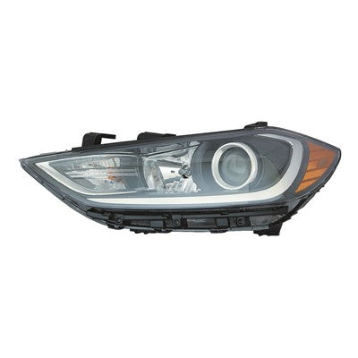 2018 hyundai elantra front driver side replacement led headlight assembly arswlhy2502206c