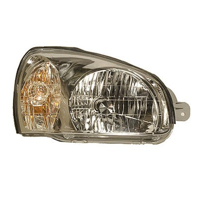 2003 hyundai santa fe front passenger side replacement headlight assembly arswlhy2503121v
