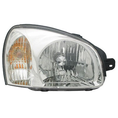 2003 hyundai santa fe front passenger side replacement headlight assembly arswlhy2503134v