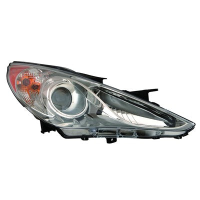 2011 hyundai sonata front passenger side replacement headlight assembly arswlhy2503157c