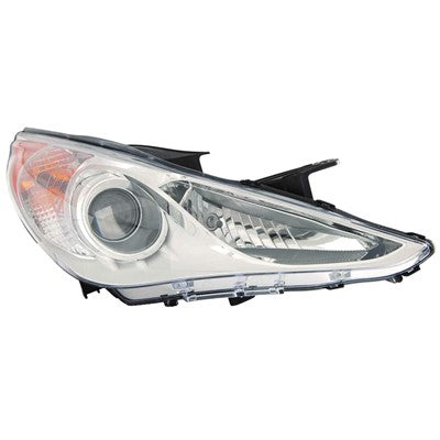 2013 hyundai sonata front passenger side replacement headlight assembly arswlhy2503159c