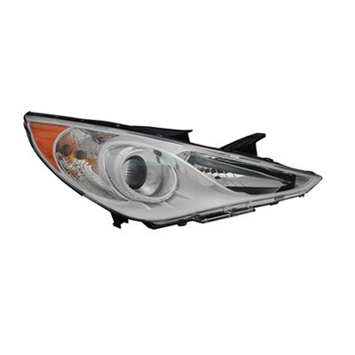 2011 hyundai sonata front passenger side replacement halogen headlight assembly arswlhy2503159
