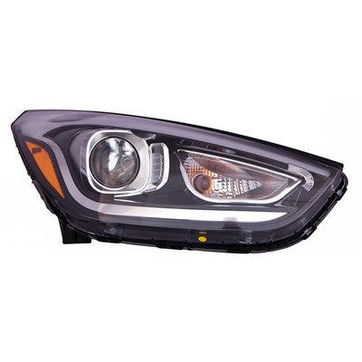 2014 hyundai tucson front passenger side replacement halogen headlight assembly arswlhy2503185c