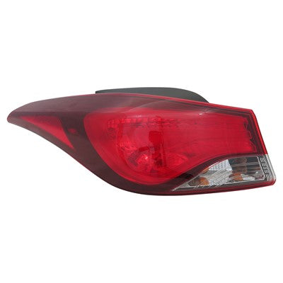 2014 hyundai elantra rear driver side replacement tail light assembly arswlhy2804131c