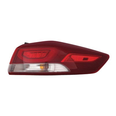 2018 hyundai elantra rear passenger side replacement led tail light assembly arswlhy2805141c