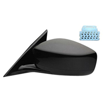 2010 infiniti g37 driver side power door mirror with heated glass with mirror memory arswmin1320117