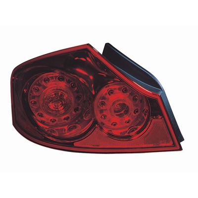 2008 infiniti g35 rear driver side replacement tail light assembly arswlin2800118c