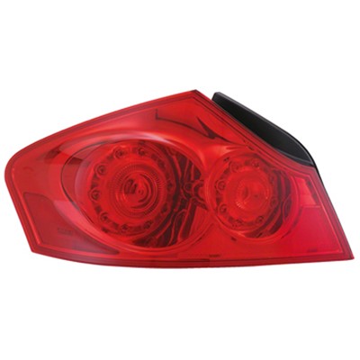 2008 infiniti g35 rear driver side replacement tail light assembly arswlin2800118v