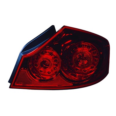2008 infiniti g35 rear passenger side replacement tail light assembly arswlin2801118c
