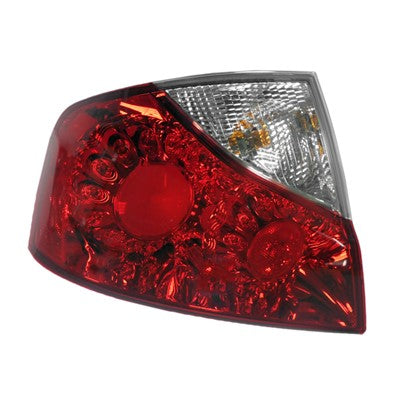2009 infiniti m35 rear driver side oem tail light lens and housing arswlin2804102oe