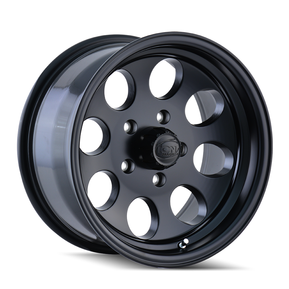 Ion 16"x8" Non-Chrome Matte Black Custom Wheel ARSWCW1716870MB