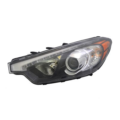 2014 kia forte koup front driver side oem led headlight assembly arswlki2502171oe