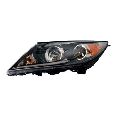 2013 kia sportage front driver side oem led headlight combination assembly arswlki2502177oe