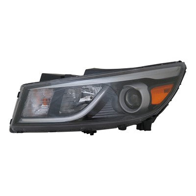 2016 kia sedona front driver side replacement halogen headlight assembly arswlki2502183c