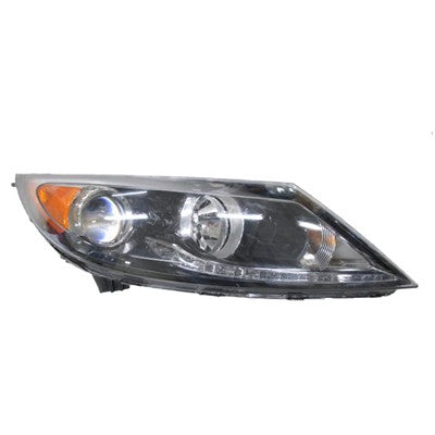 2013 kia sportage front passenger side replacement led headlight assembly arswlki2503177c
