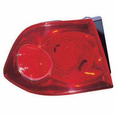2006 kia magentis rear driver side replacement tail light assembly arswlki2804100