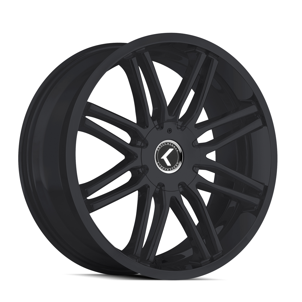 Kraze 20"x8.5" Non-Chrome Satin Black Custom Wheel ARSWCWKR1412804B35