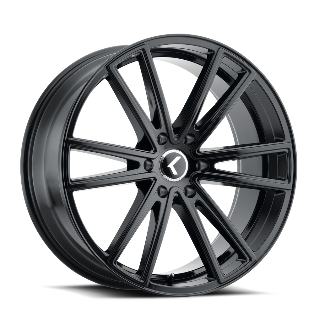 Kraze 17"x8" Non-Chrome Gloss Black Custom Wheel ARSWCWKR1907812GB38