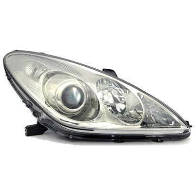 2006 lexus es330 front driver side replacement halogen headlight lens and housing arswllx2502125c