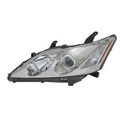 2007 lexus es350 front driver side replacement halogen headlight lens and housing arswllx2502134v