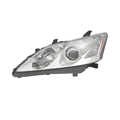 2008 lexus es350 front driver side replacement hid headlight assembly lens and housing arswllx2502142c