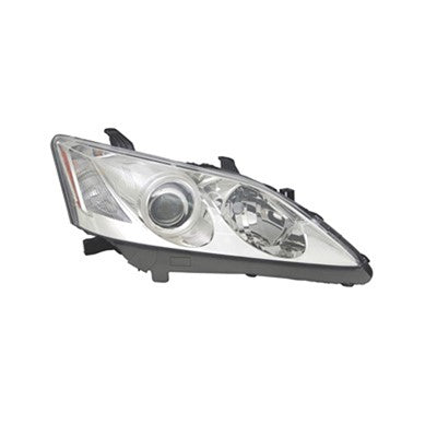 2007 lexus es350 front passenger side replacement hid headlight assembly lens and housing arswllx2503142c