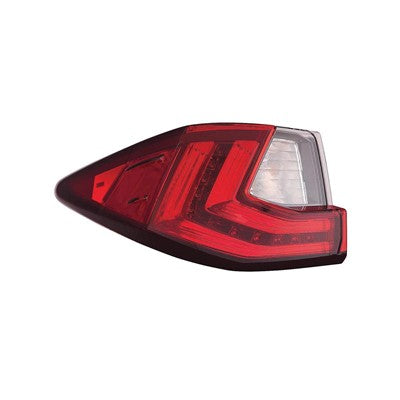 2016 lexus rx450h rear driver side replacement led tail light assembly arswllx2804133
