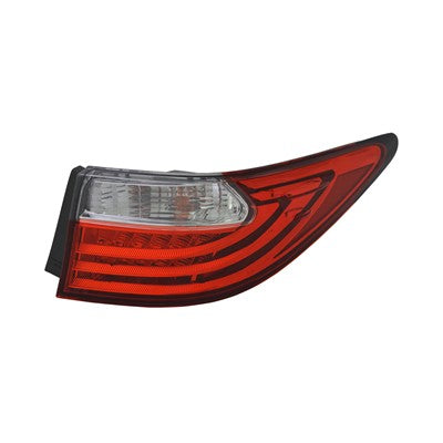 2015 lexus es350 rear passenger side replacement tail light lens and housing arswllx2805113c