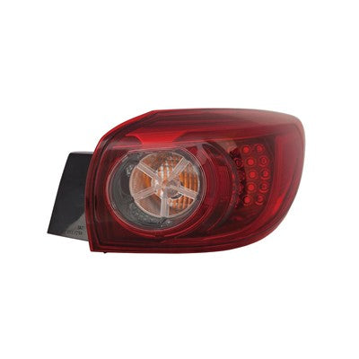 2014 mazda 3 rear passenger side replacement led tail light assembly arswlma2805116c