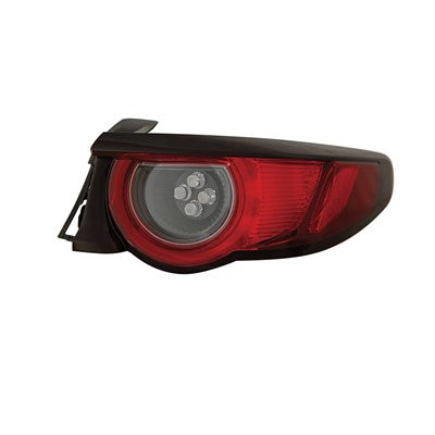 2021 mazda 3 rear passenger side replacement led tail light assembly arswlma2805135c